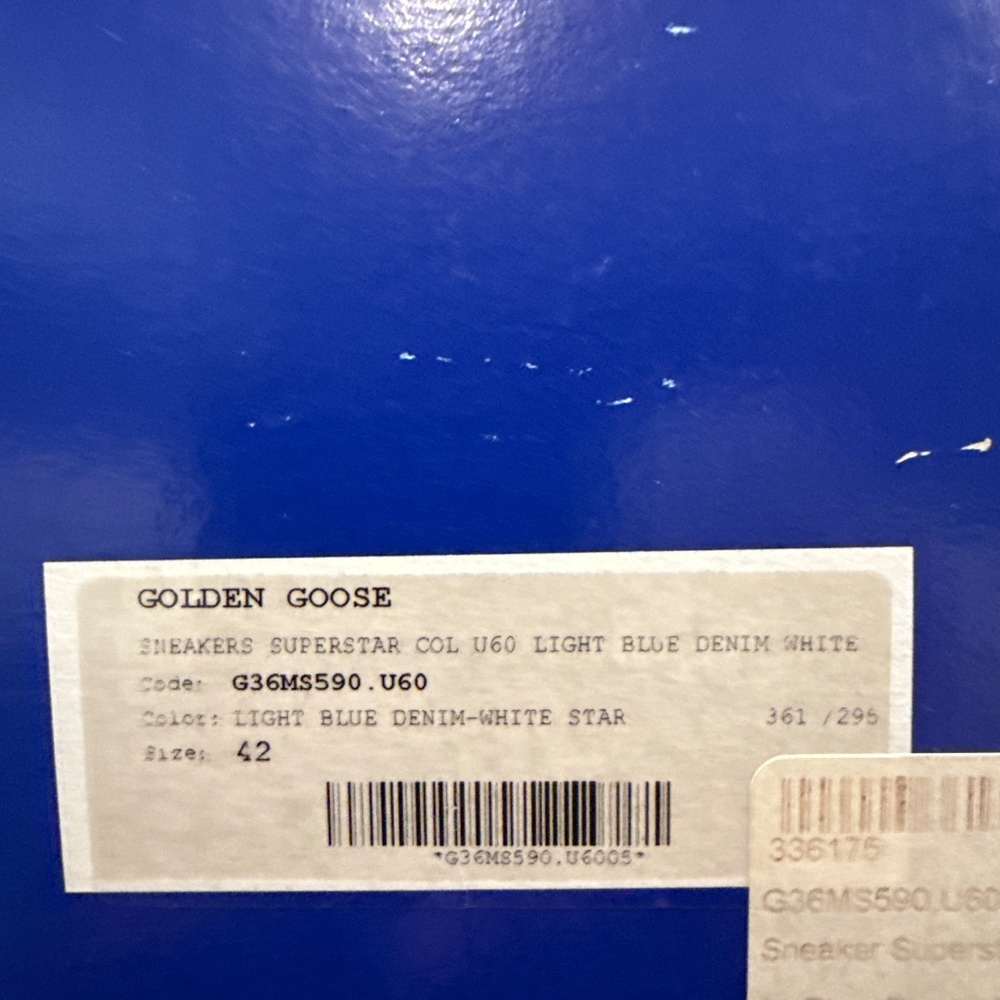 Golden Goose Superstars denim with white star - Picture 5 of 5